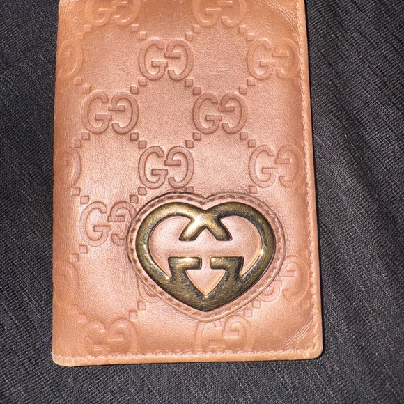 Gucci Light Pink Card & ID Holder EXCELLENT condition! Rare - Picture 1 of 7